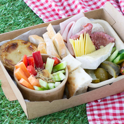 Ploughman's Picnic Catering Lunchbox - LHM Foods & LHM Catering