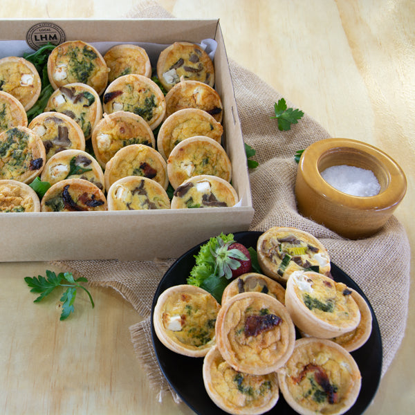 LHM Foods - Mini Quiche - Sydney Catering