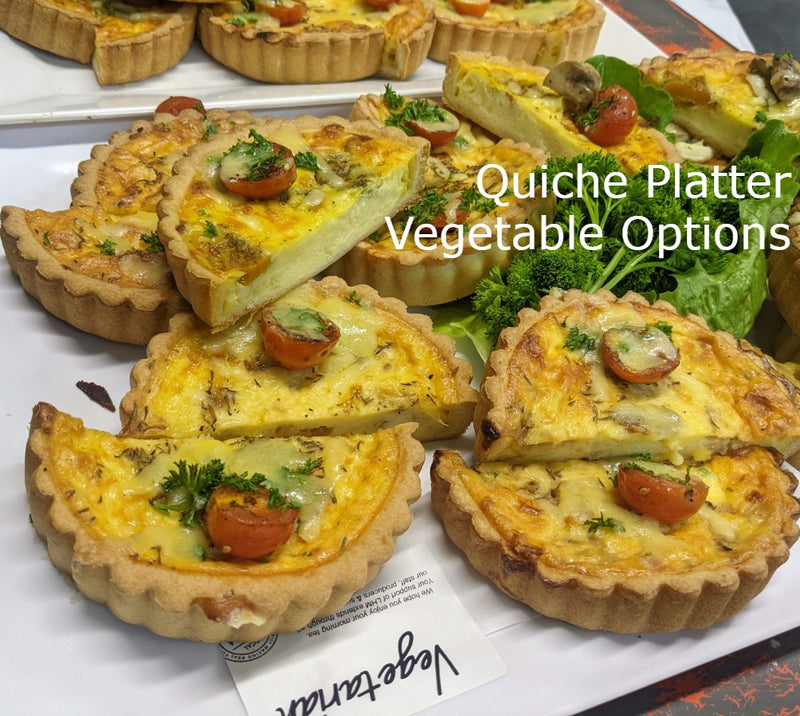 Quiche of the Day with Salad Selection
