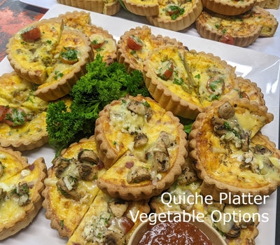 Quiche of the Day with Salad Selection