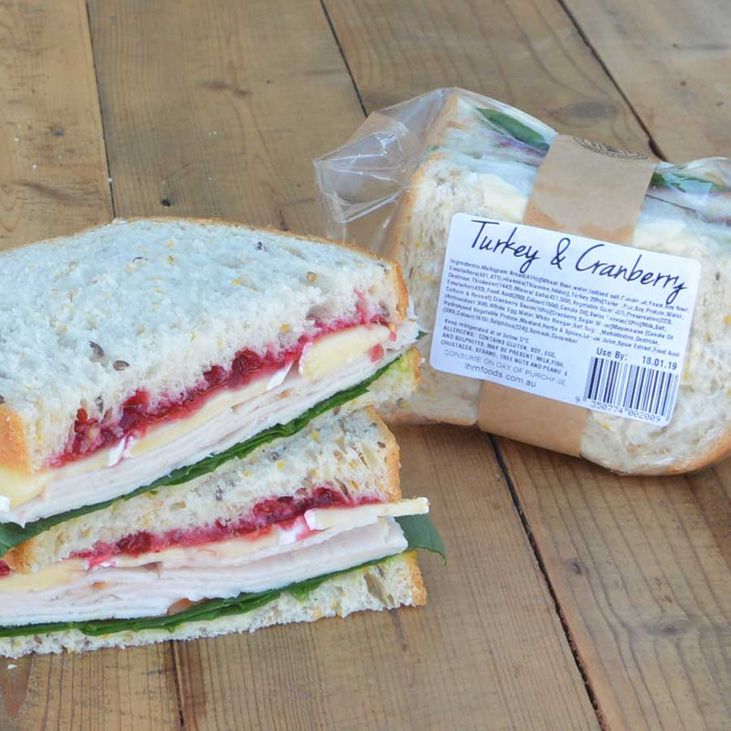 Turkey & Brie Sandwich - LHM Foods and LHM Catering Sydney